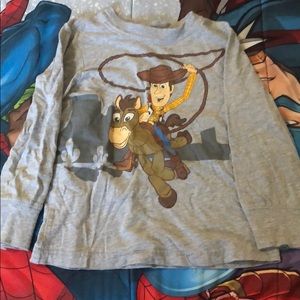 Old Navy Toy Story Woody Long Sleeved Shirt